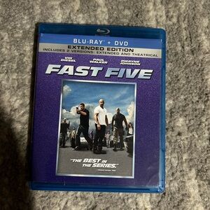 Fast Five Blu-ray + DVD Extended Edition